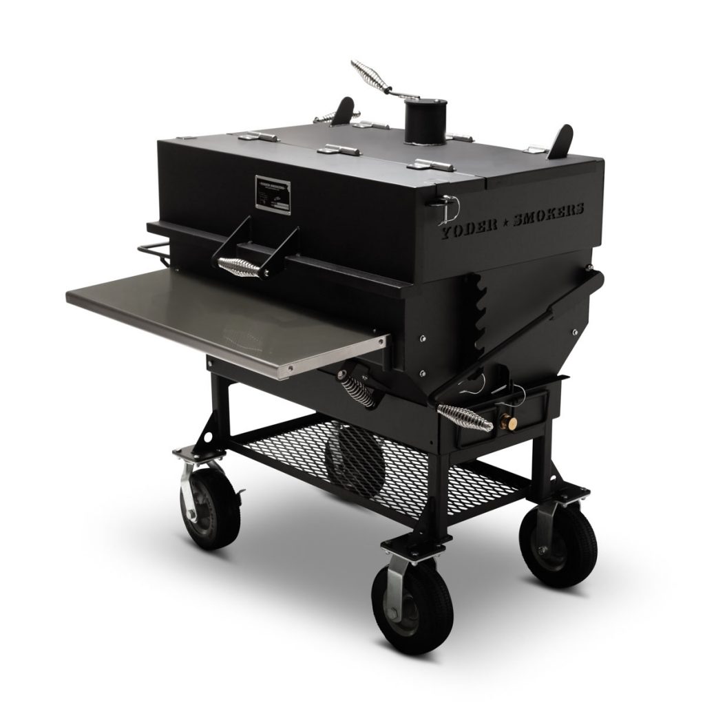 Yoder Smokers charcoal grill flat top 24 x 36
