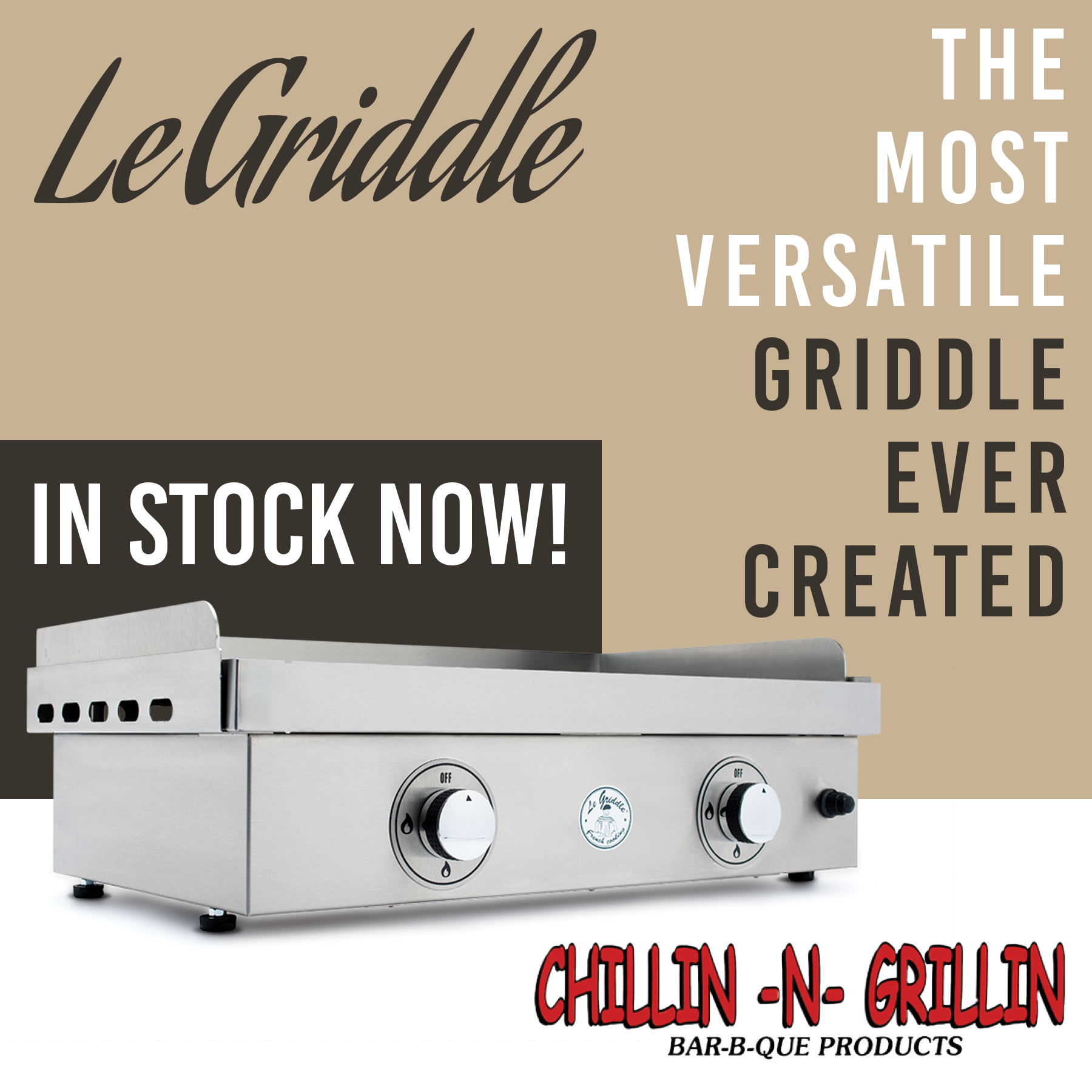 LeGriddle griddle promotional image